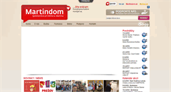 Desktop Screenshot of martindom.sk
