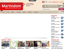 Tablet Screenshot of kampan.martindom.sk